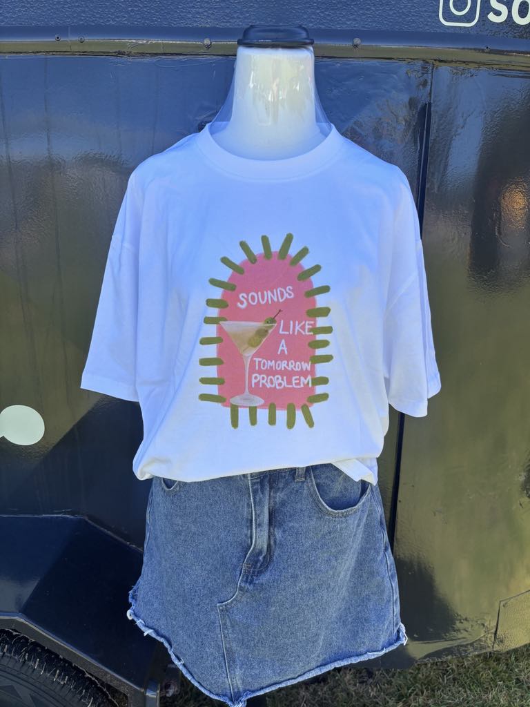 Dirty Martini Problem Tee