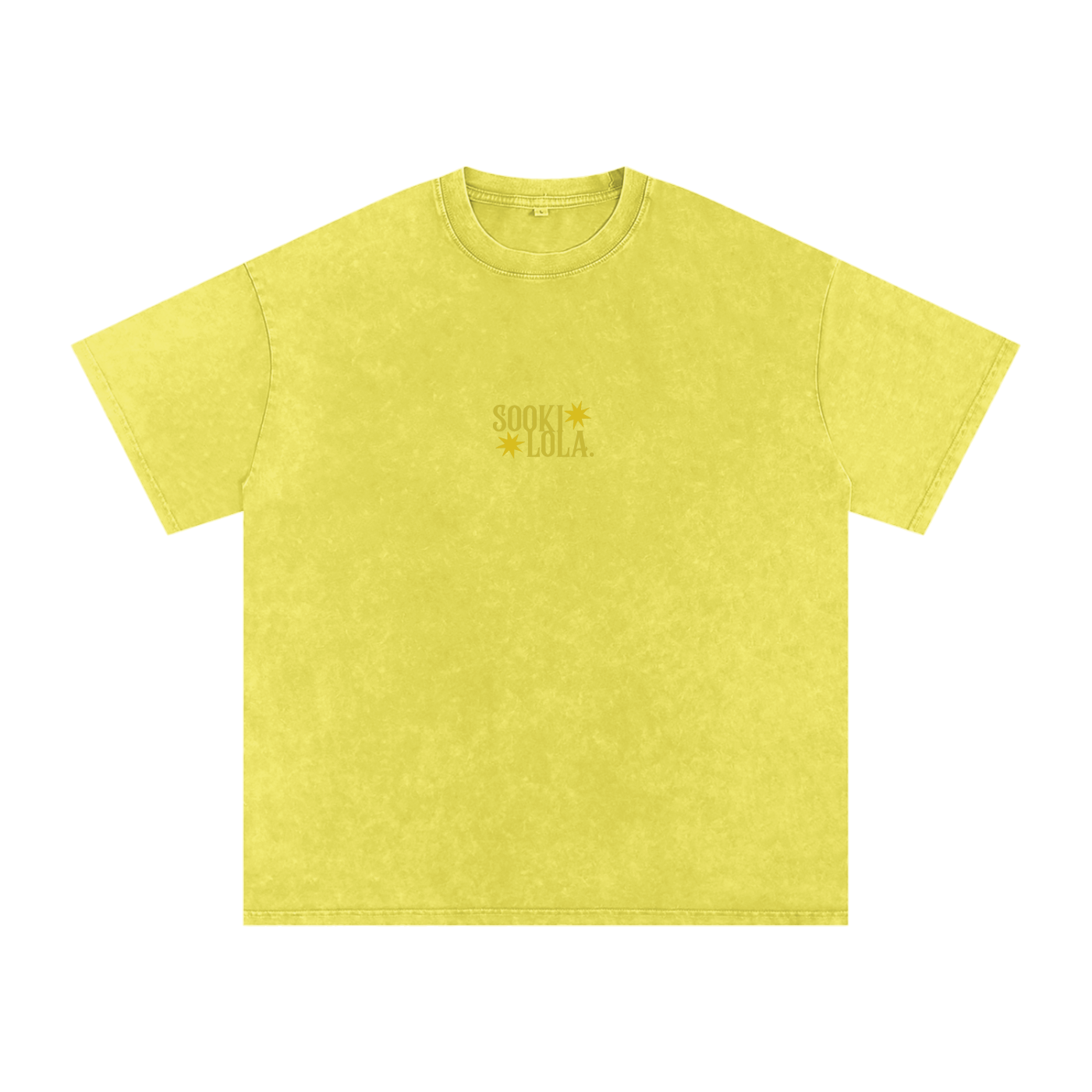 Neon Yellow Logo Tee
