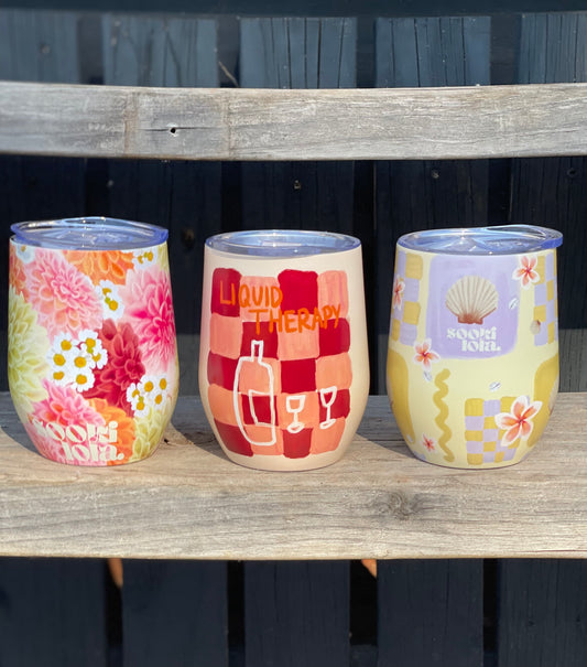 Sooki Lola Wine Tumbler 12oz