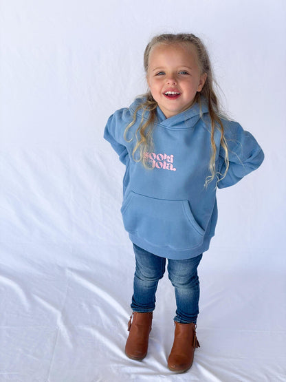 Kids Blue & Pink Sooki Hoodie