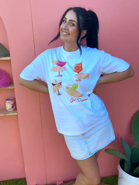 Girl Dinner Tee