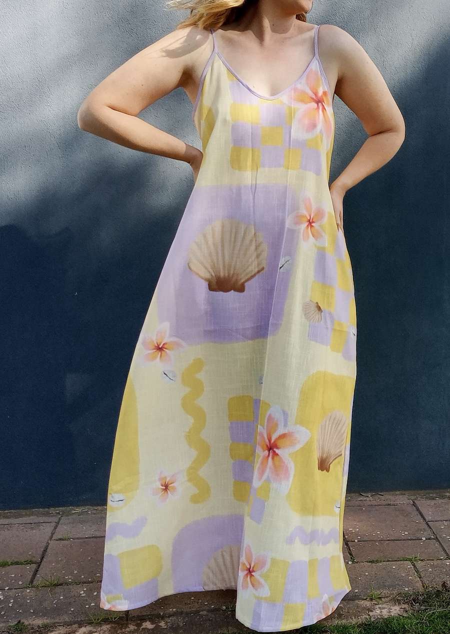 Seashell Maxi Dress