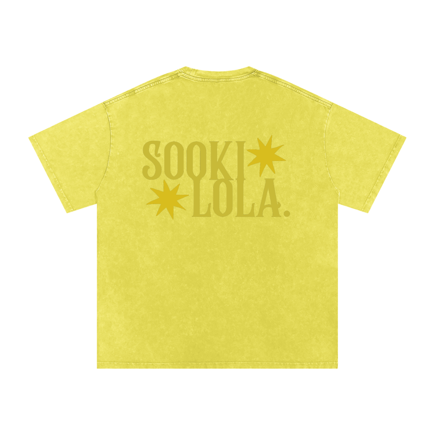 Neon Yellow Logo Tee